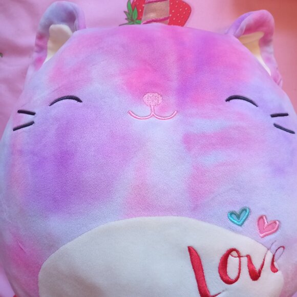 Squishmallows - Carla the Cat 14 inch (Valentines - Love) - Picture 3 of 3